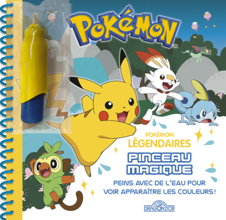 Pokémon - Pinceau magique - Pokémon légendaires -  The Pokémon Company - DRAGON D OR