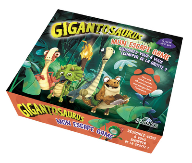 Gigantosaurus - Mon escape game -  Cybergroup - DRAGON D OR