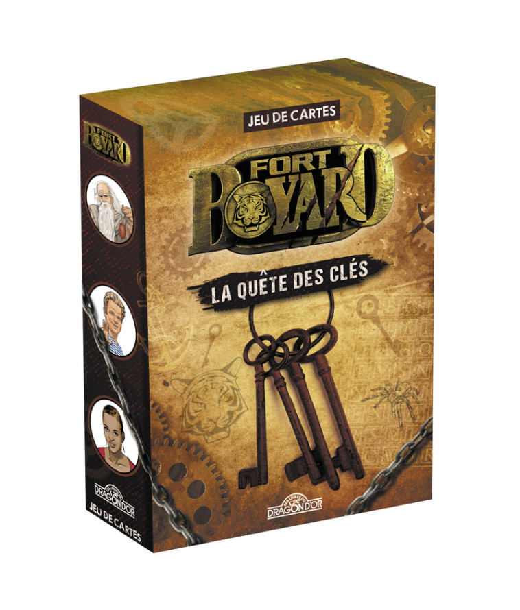 Fort Boyard - Jeu de cartes - La Quête des Clés -  France TV - DRAGON D OR