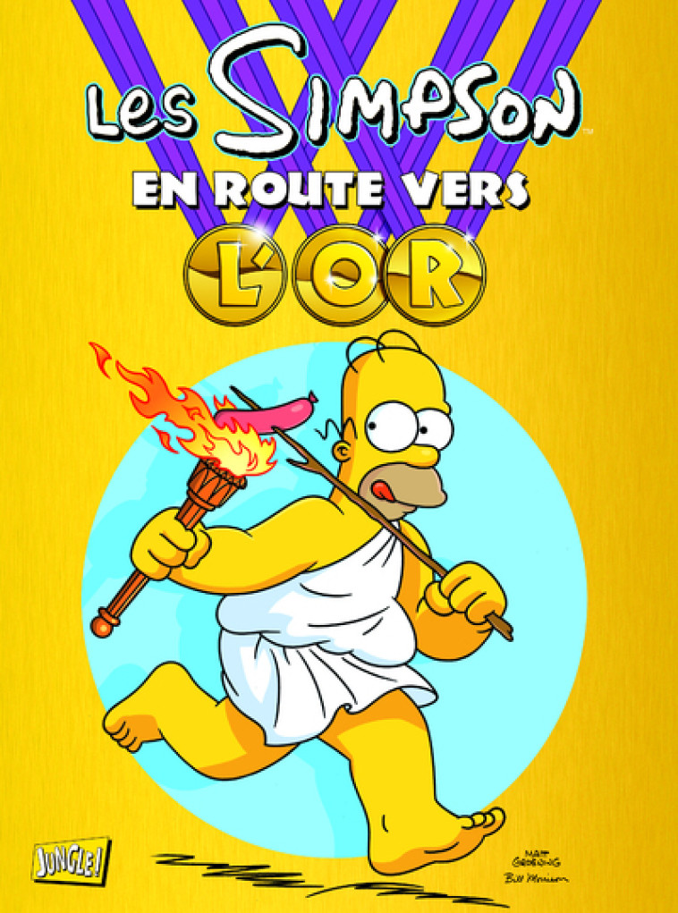 Les Simpson - En route vers l'or - Matt Groening - JUNGLE