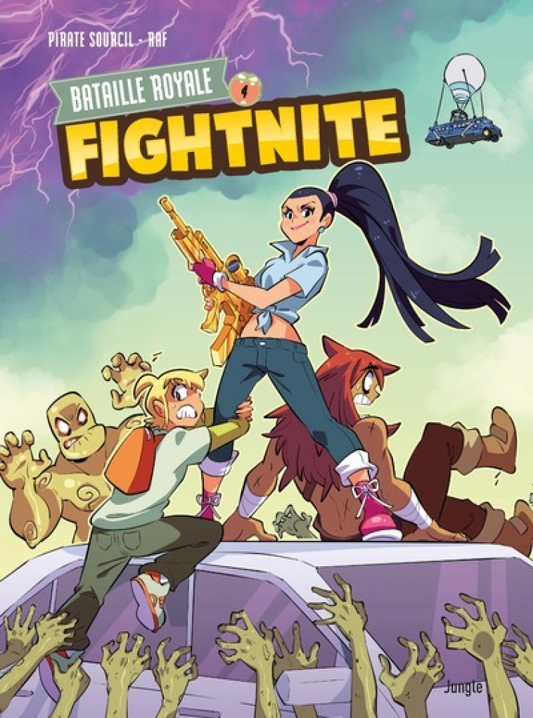 Fightnite Bataille royale - Tome 4 Les mutants -  Pirate Sourcil - JUNGLE