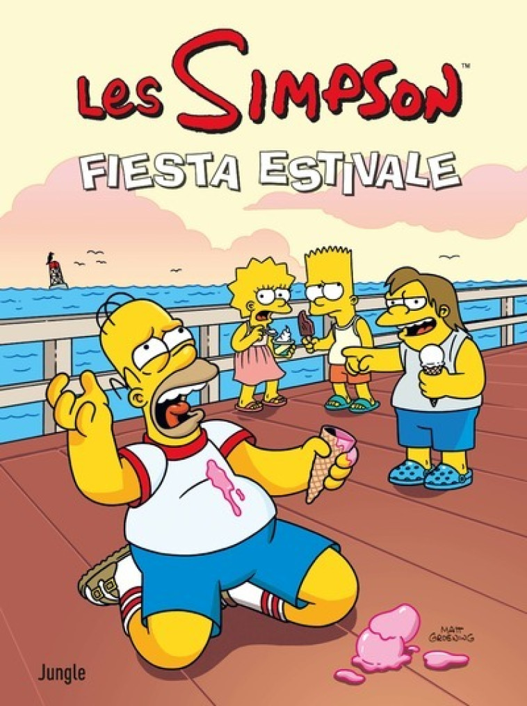 Les Simpson - Tome 45 Fiesta estivale - Matt Groening - JUNGLE