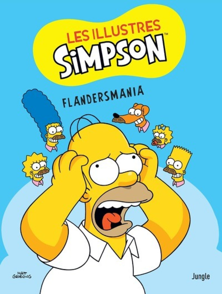 Les illustres Simpson - Tome 2 Flandersmania - Matt Groening - JUNGLE