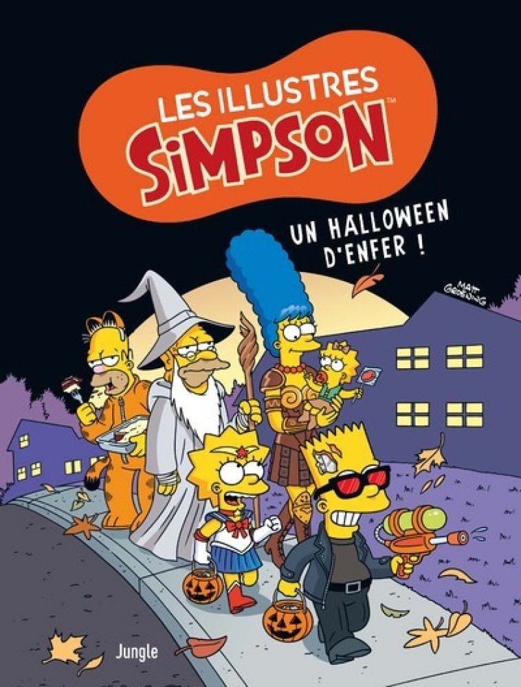 Les illustres Simpson - Tome 3 Un Halloween d'enfer - Matt Groening - JUNGLE