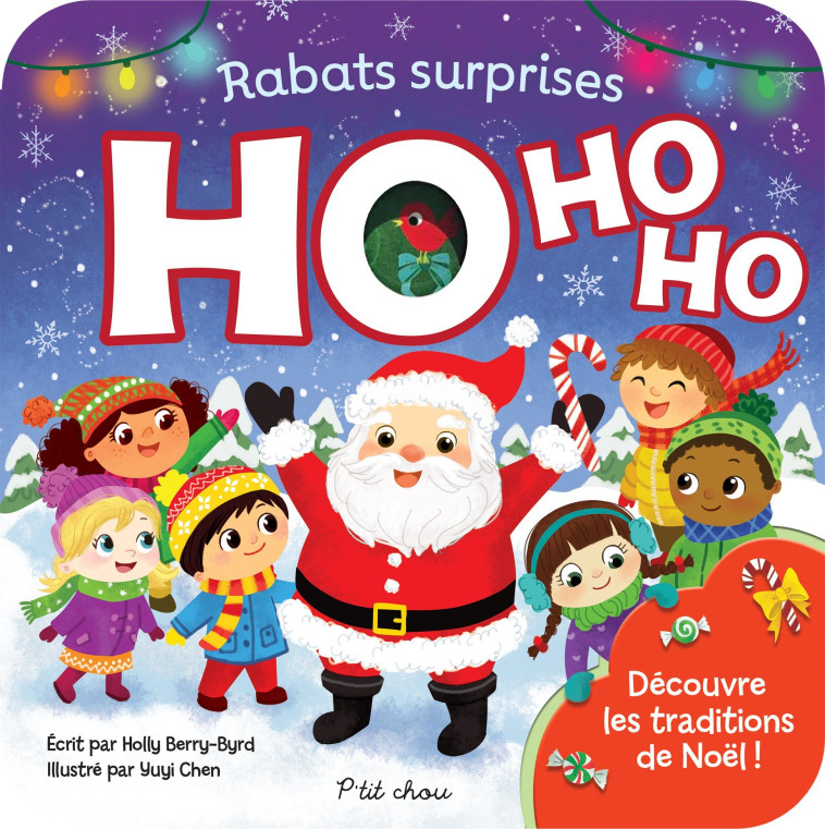 Rabats surprises - Ho ho ho ! - Holly Berry-Byrd - PRESSES AVENTUR