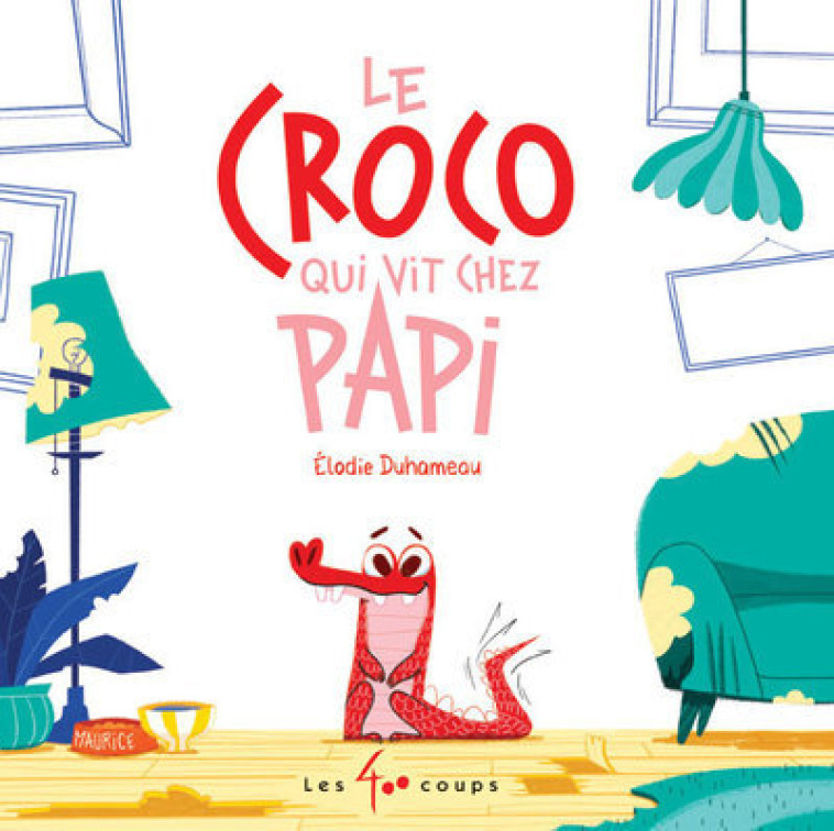 Le croco qui vit chez papi - Elodie Duhameau - 400 COUPS