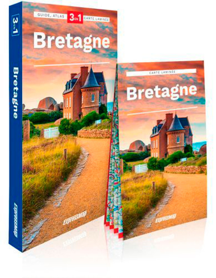 Bretagne (Explore! Guide 3En1) - XXX - EXPRESSMAP