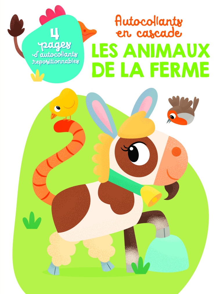 Les animaux de la ferme Autocollants - XXX - YOYO