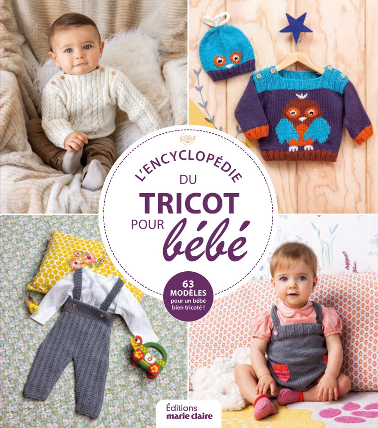 L'encyclopédie du tricot pour bébé - XXX - MARIE-CLAIRE