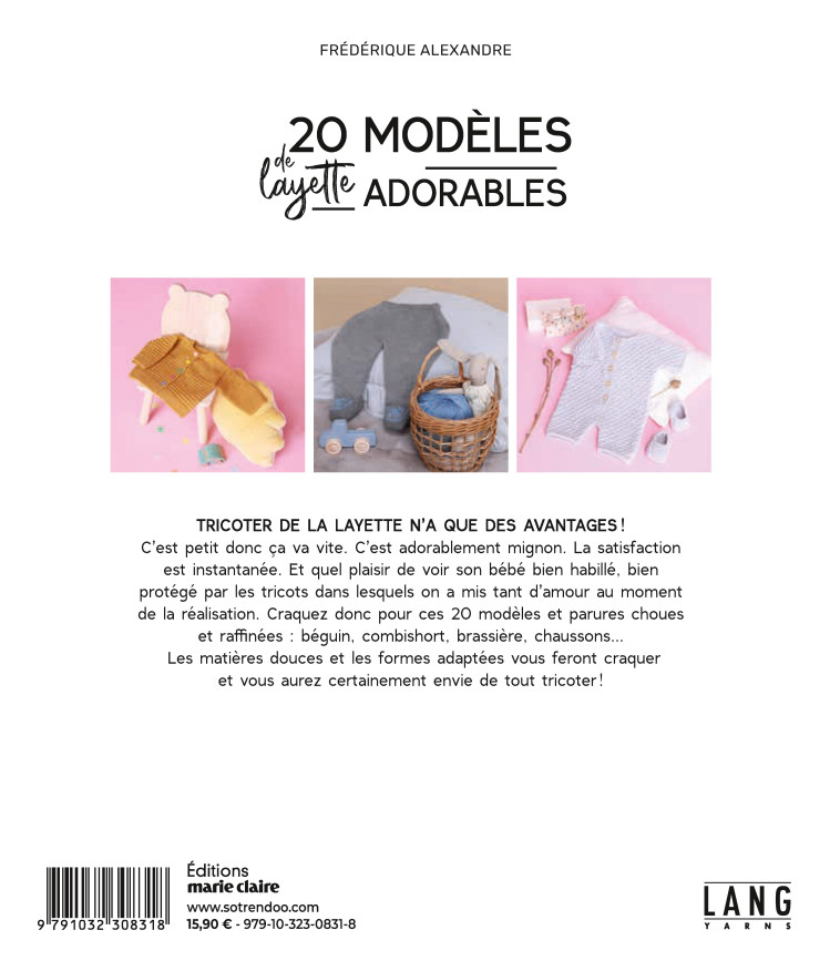 20 modèles de layette adorables - XXX - MARIE-CLAIRE