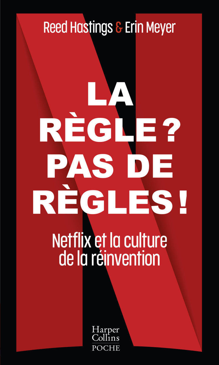 La règle ? Pas de règles ! - Erin Meyer - HARPERCOLLINS