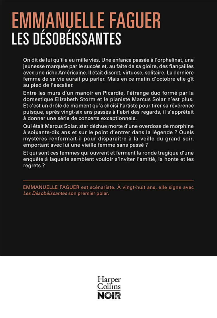 Les Désobéissantes - Emmanuelle Faguer - HARPERCOLLINS