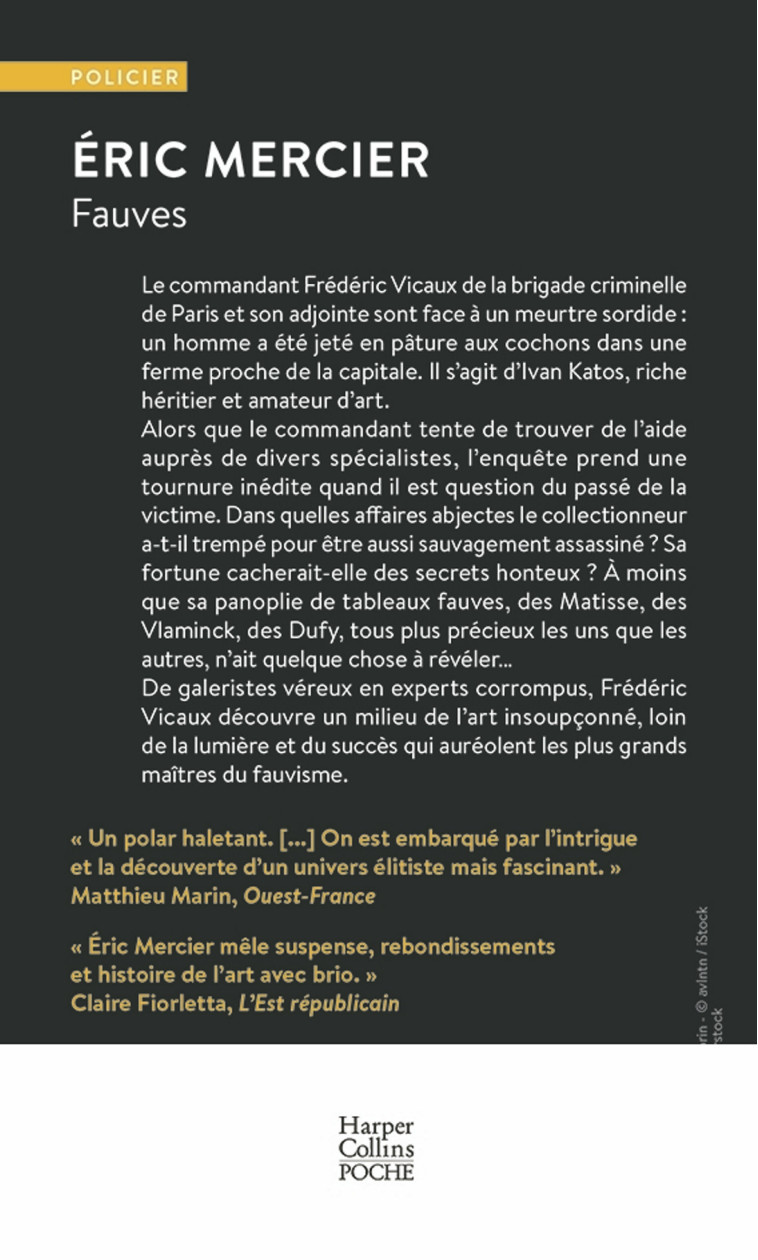 Fauves - Eric Mercier - HARPERCOLLINS