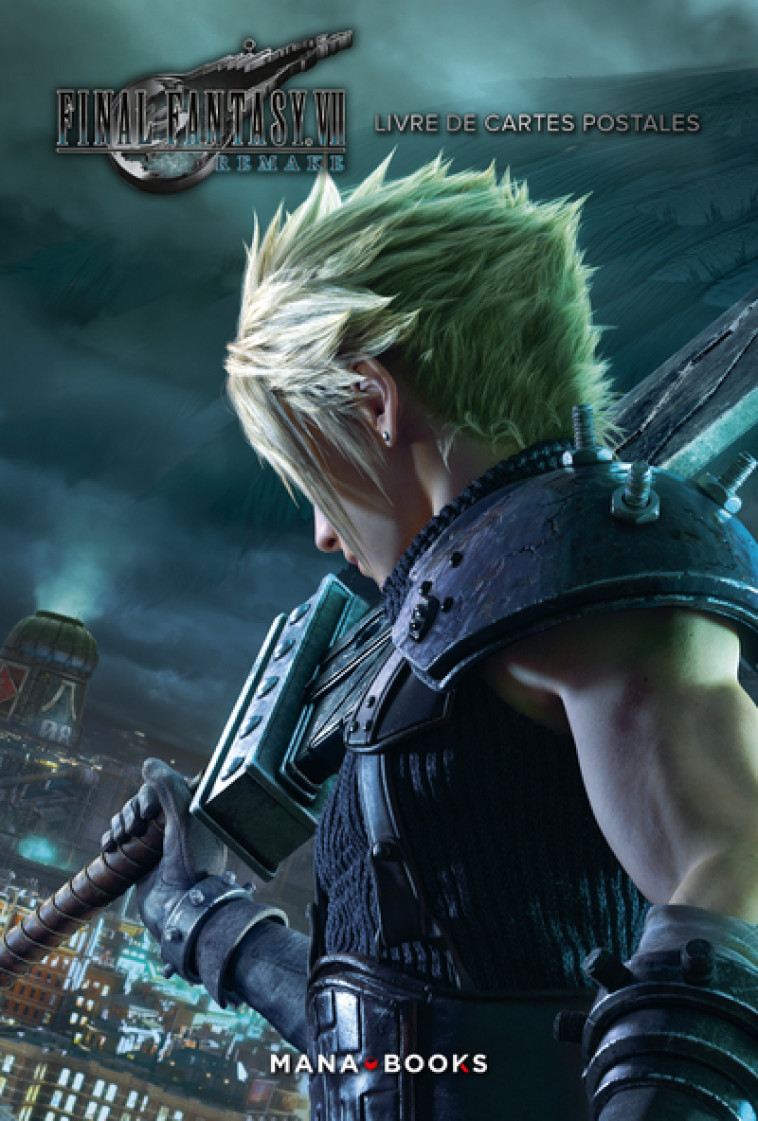 Final Fantasy VII Remake - Livre de cartes postales -  Collectif - MANA BOOKS