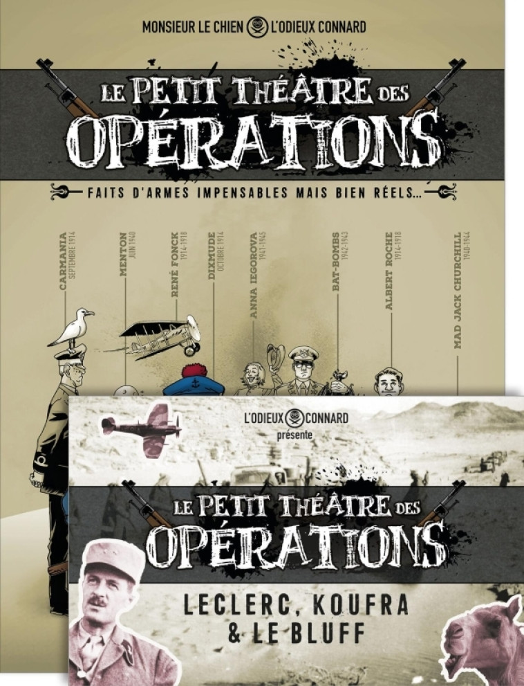 Le Petit théâtre des opérations - tome 01 + livret -  Monsieur le chien - FLUIDE GLACIAL