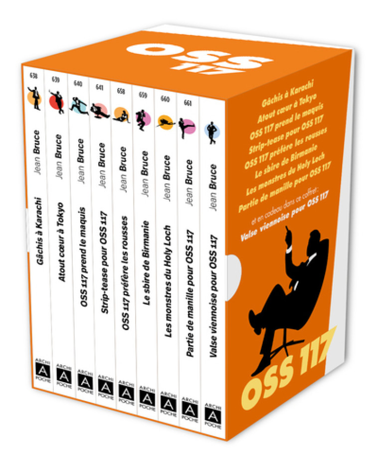 Coffret OSS 117 - Jean Bruce - ARCHIPOCHE