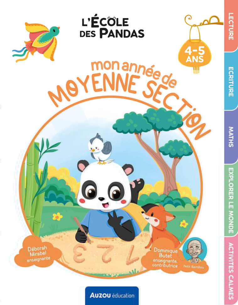 L'ÉCOLE DES PANDAS - MON ANNÉE DE MOYENNE SECTION - Dominique BUTET - AUZOU