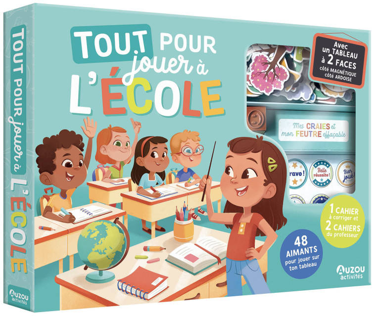 TOUT POUR JOUER À L'ÉCOLE - Alexia ROMATIF - AUZOU