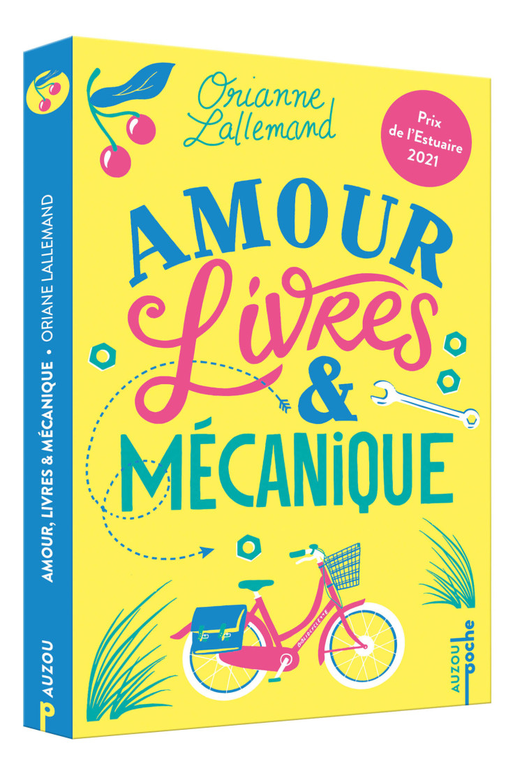 AMOUR, LIVRES ET MÉCANIQUE - POCHE - Orianne Lallemand - AUZOU