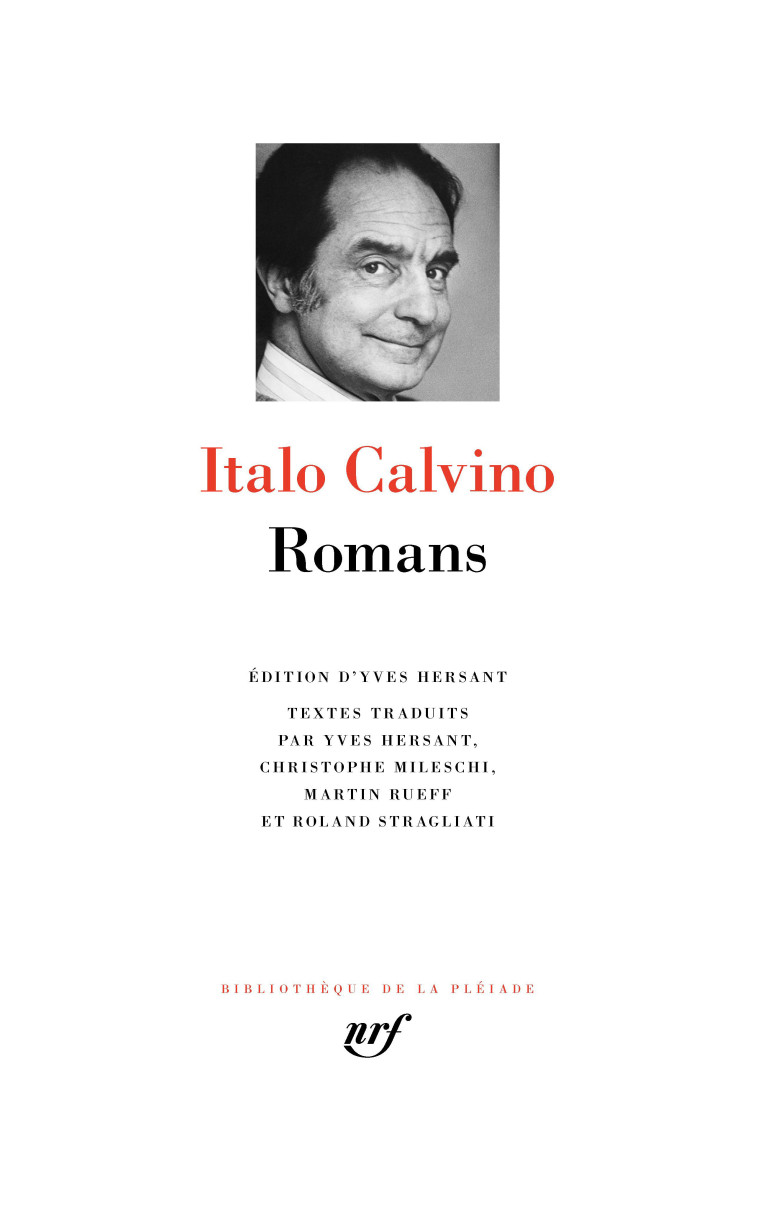 Romans -  ITALO CALVINO - GALLIMARD