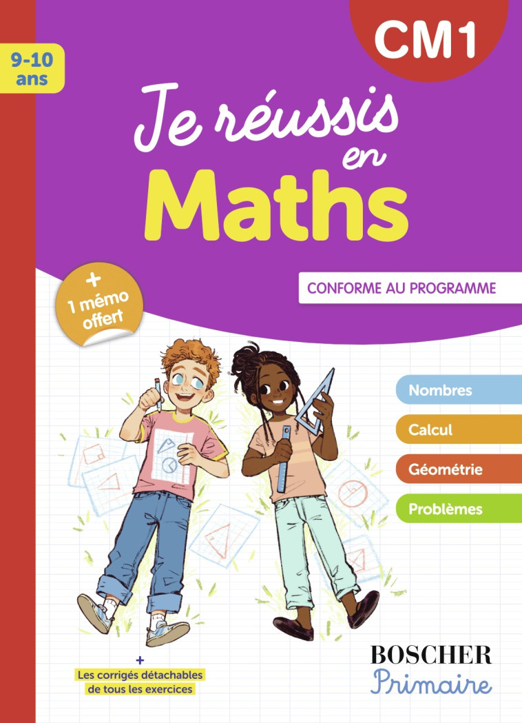 Je réussis en maths CM1 N.E. 2025 -  Collectif - BELIN EDUCATION