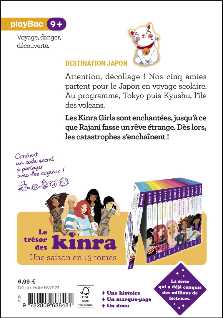 Le trésor des Kinra - Destination Japon - Tome 5 nouvelle édition -  Moka - PLAY BAC