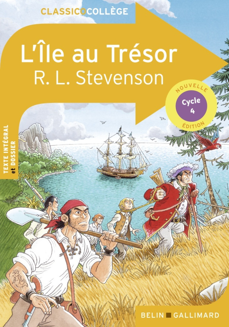 L'Île au trésor - Juliette Morando - BELIN EDUCATION