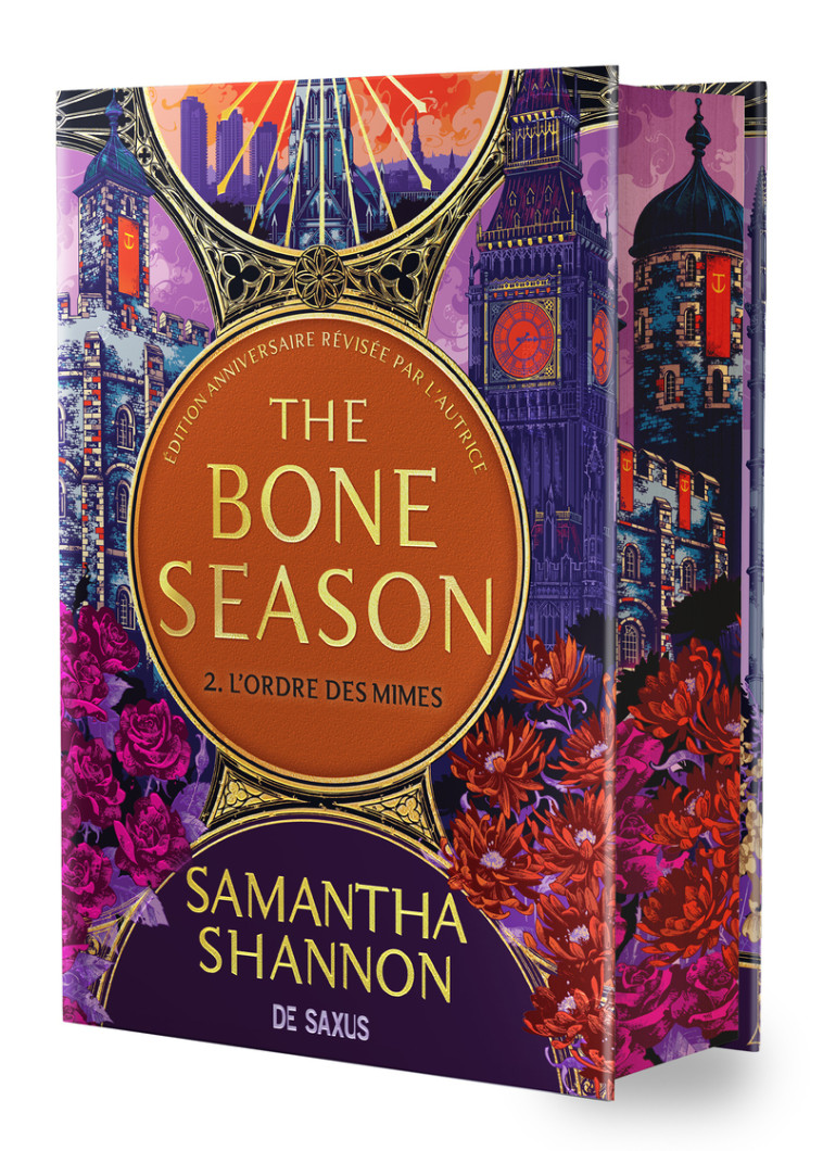 L'Ordre des mimes (relié collector) - Tome 02 The Bone Season Nlle ed. - Samantha Shannon - DE SAXUS