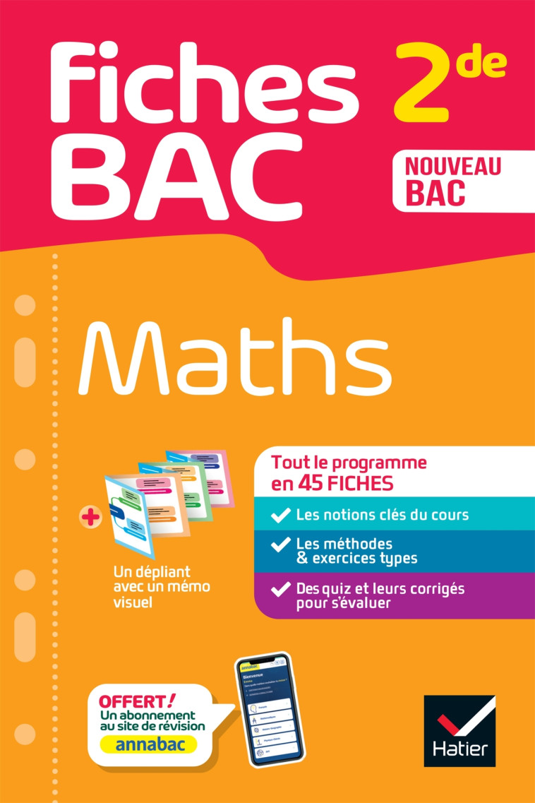 Fiches bac - Maths 2de - Hervé Kazmierczak - HATIER