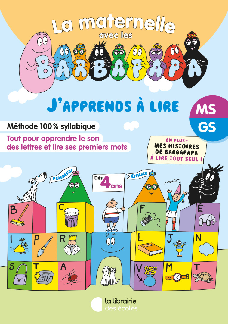 J’apprends à lire avec les Barbapapa (2025) - Alissia WAELES - LIB DES ECOLES