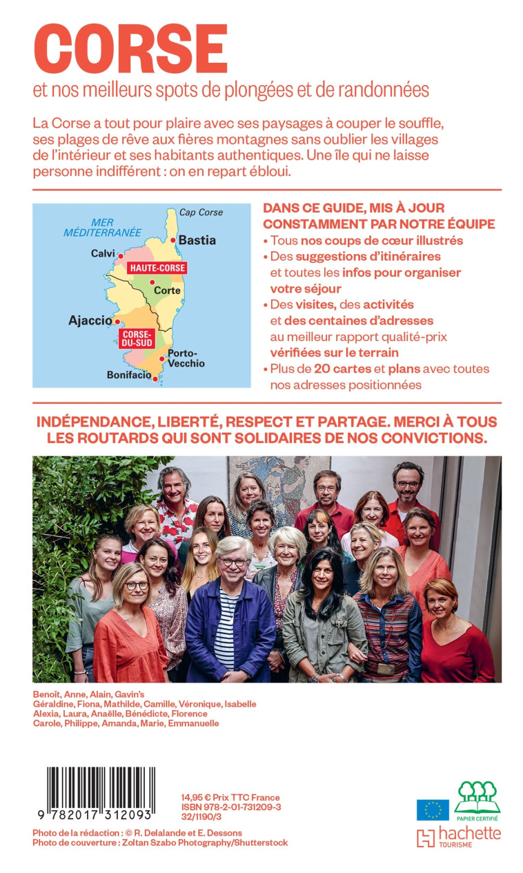 Guide du Routard Corse 2025/26 -   - HACHETTE TOURI