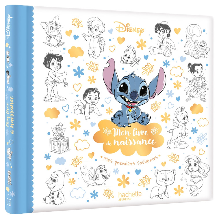 DISNEY - Mon livre de naissance, mes premiers souvenirs (Stitch) - XXX - DISNEY HACHETTE