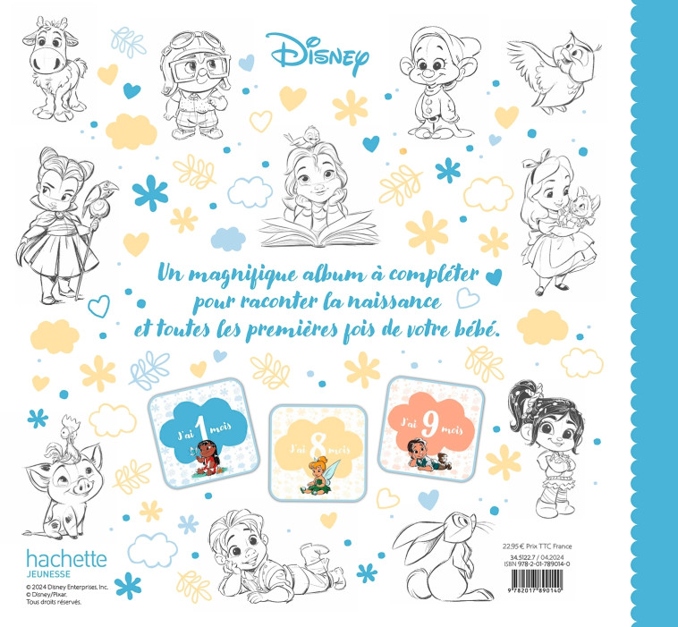 DISNEY - Mon livre de naissance, mes premiers souvenirs (Stitch) - XXX - DISNEY HACHETTE