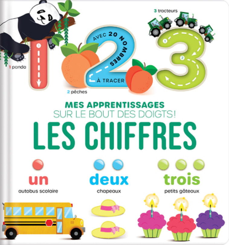 Les CHIFFRES - Mes apprentissages sur le bout des doigts ! - Corinne Delporte - CRACKBOOM