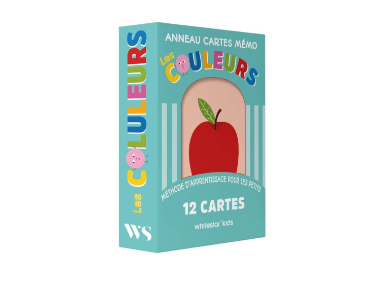 Les couleurs - Anneau cartes mémo - Agnese Baruzzi - WHITE STAR KIDS