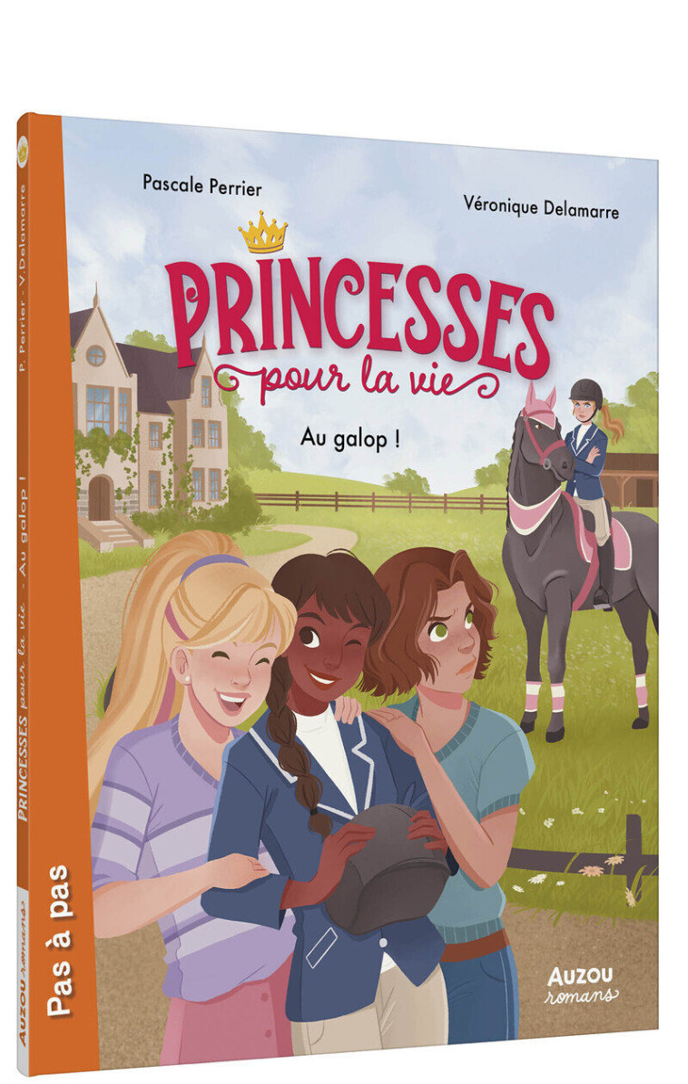 Princesses pour la vie - Au galop ! -  Collectif - AUZOU