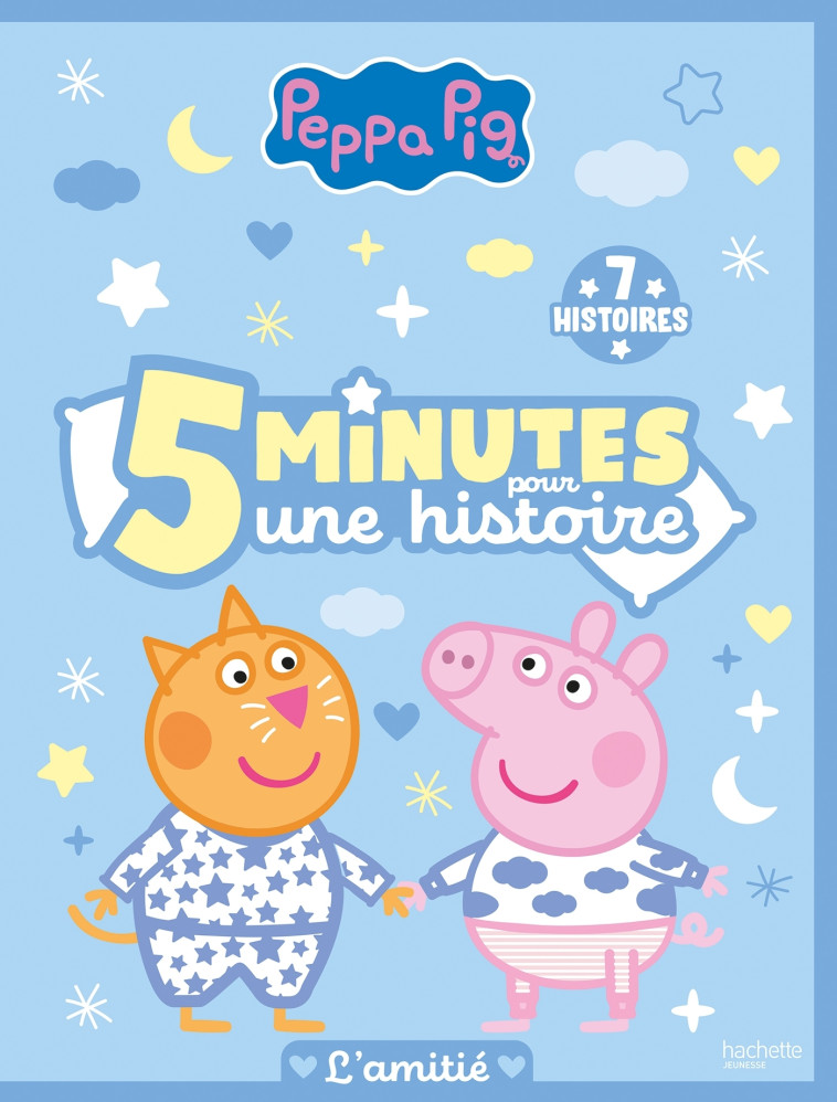 Peppa Pig - 5 minutes pour une histoire - L'amitié -  Hasbro - HACHETTE JEUN.