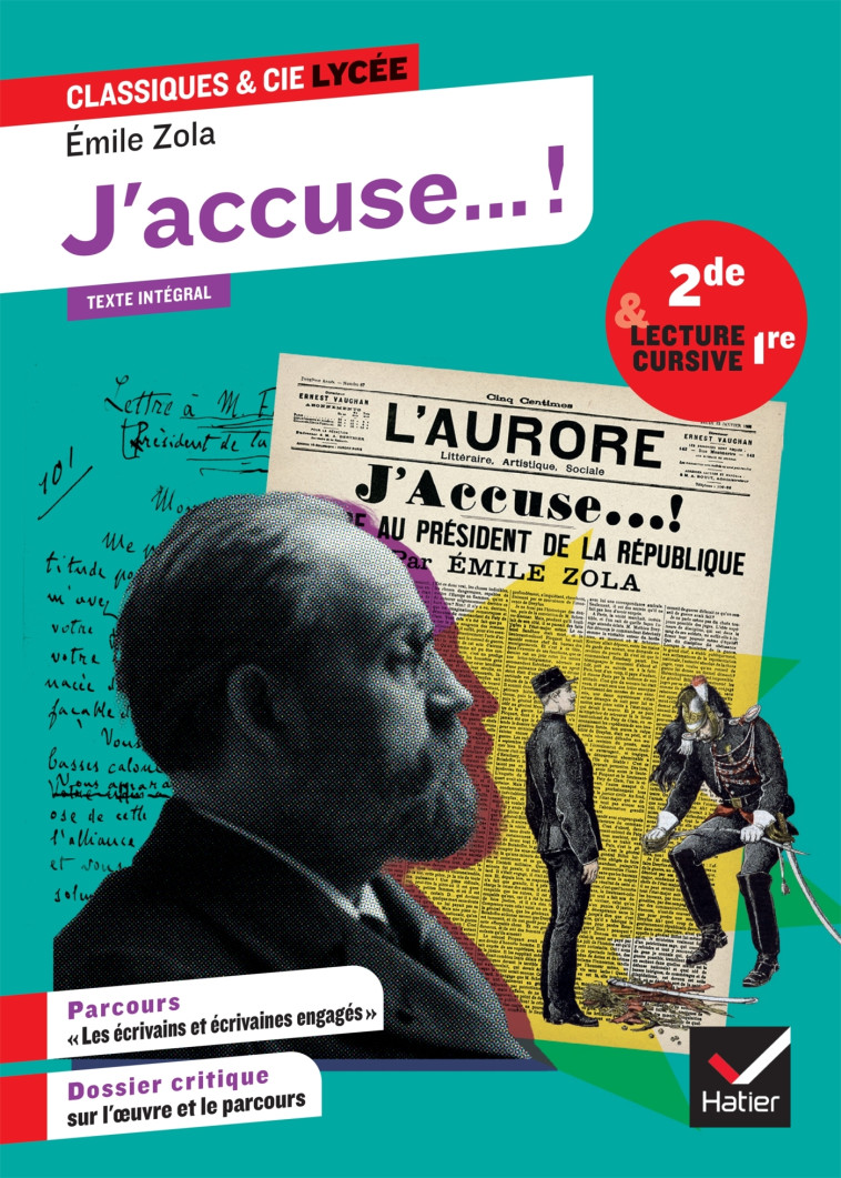 J'ACCUSE... ! - Émile Zola - HATIER