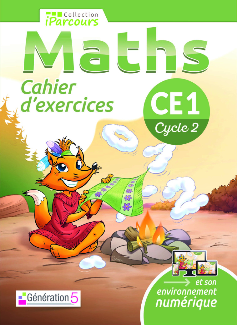 Cahier d'exercices iParcours maths CE1 (édition 2023) - Katia HACHE - GENERATION 5