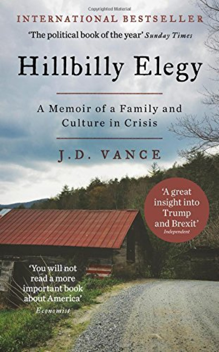 Hillbilly Elegy : A Memoir of a Family and Culture in Crisis -  VANCE, J. D. - HARPER COLLINS