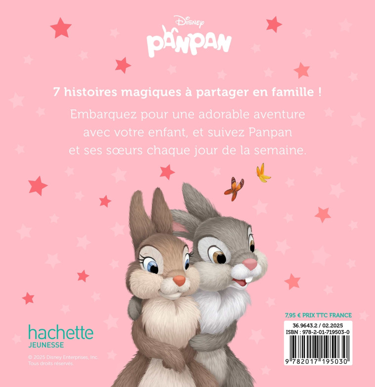 PANPAN - 7 Histoires pour la semaine - Disney - XXX - DISNEY HACHETTE