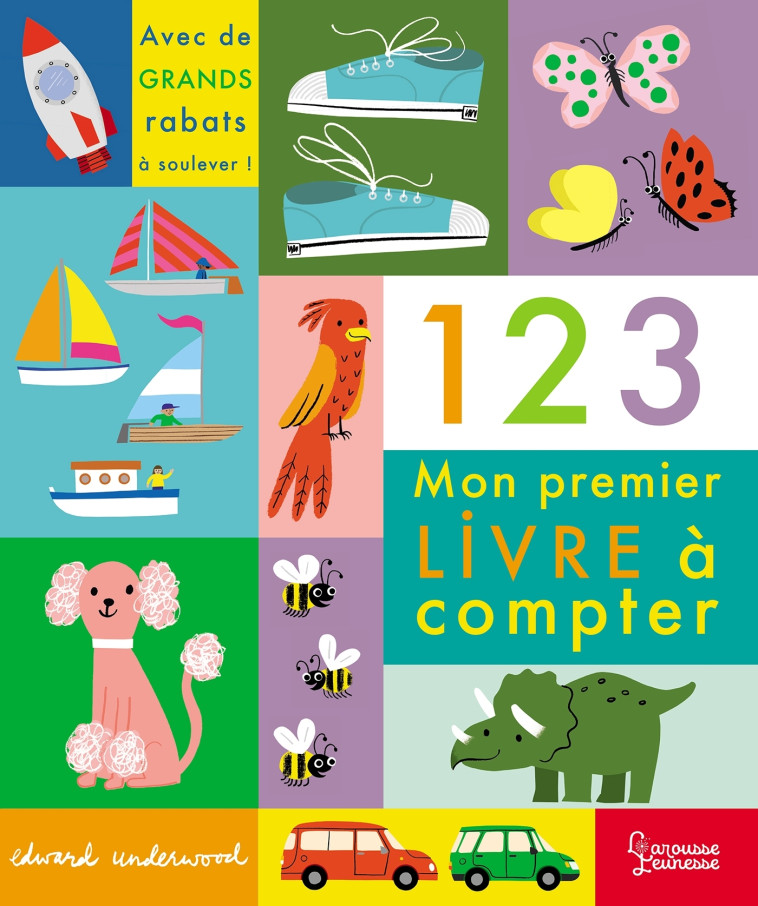 Mon premier livre à compter - Edward Underwood - LAROUSSE