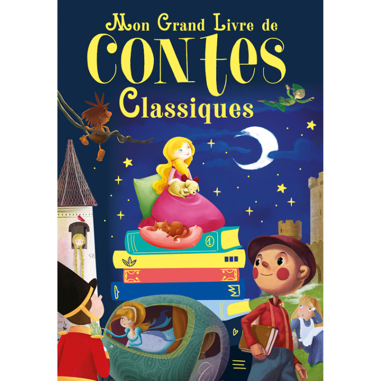 Mon grand livre des contes classiques -  Collectif - 1 2 3 SOLEIL