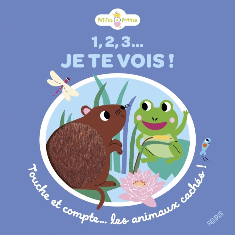 1, 2, 3  Je te vois ! Touche et compte les animaux cachés - Émilie Lapeyre - FLEURUS