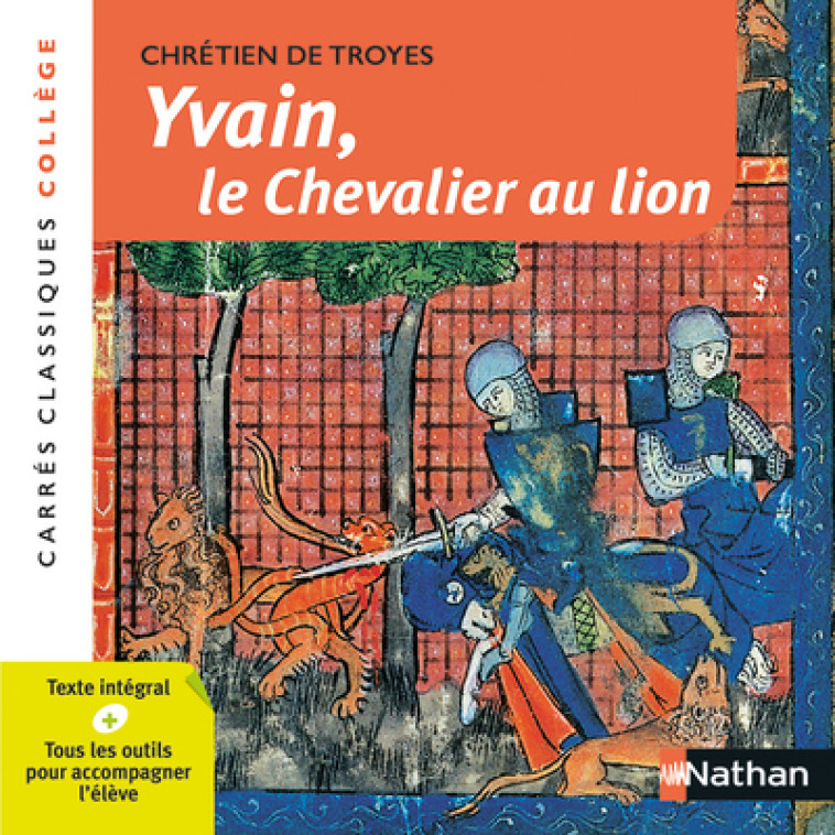 Yvain, le Chevalier au lion - Chrétien de Troyes - NATHAN