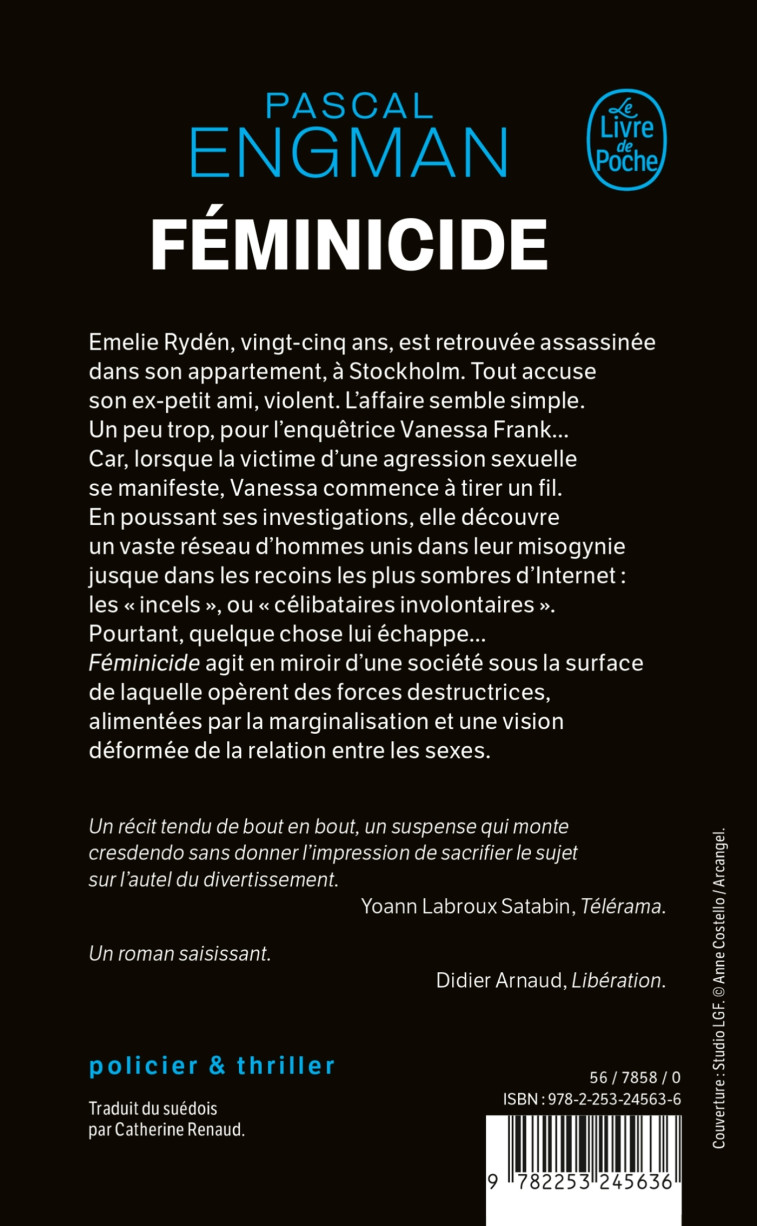 Féminicide - Pascal Engman, Pascal Engman - LGF