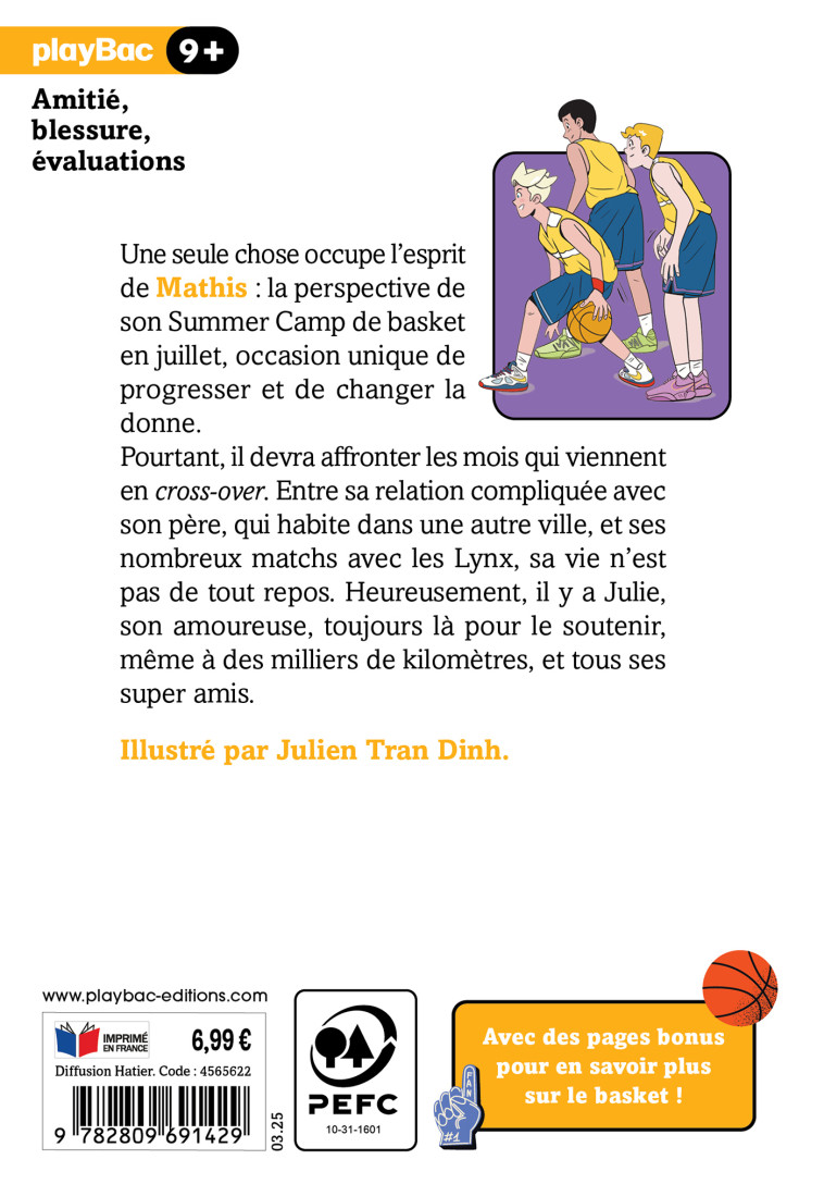 Passion Basket - Summer camp ! Tome 2 - Fabienne Blanchut, Julien Tran Dinh, Fabienne Blanchut, Julien Tran Dinh - PLAY BAC