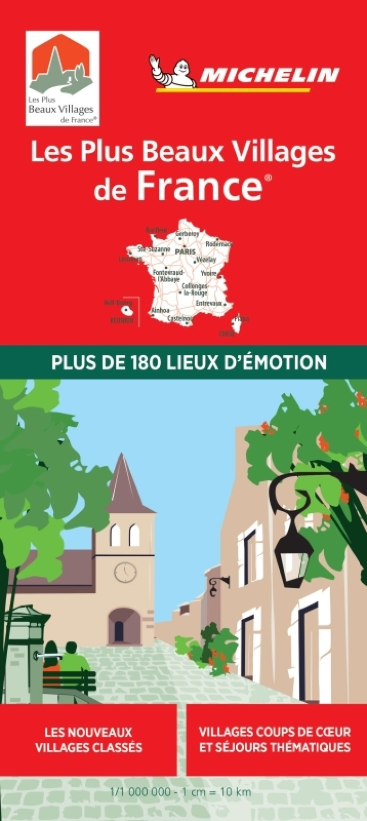 Carte  Les Plus Beaux Villages de France -  - MICHELIN