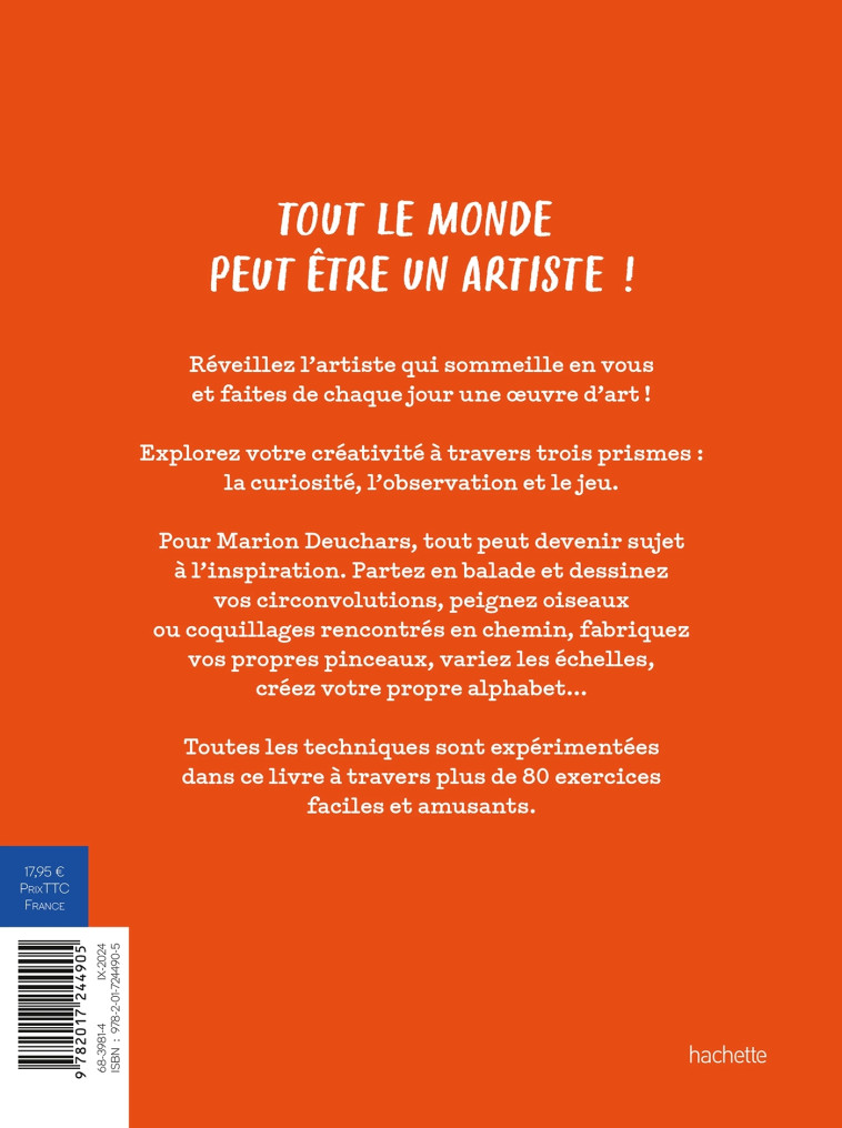 Faites de chaque jour une oeuvre d'art - Marion Deuchars, Marion Deuchars - HACHETTE PRAT