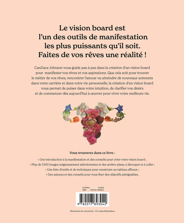 Créer son vision board - CanDace Johnson - HACHETTE PRAT